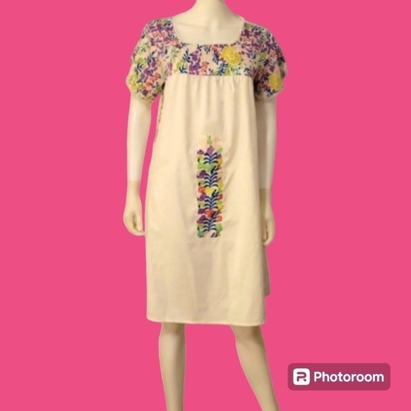 MISSLOOK Floral Summer Lounge Beach Jumper House Dress - Picture 1 of 11